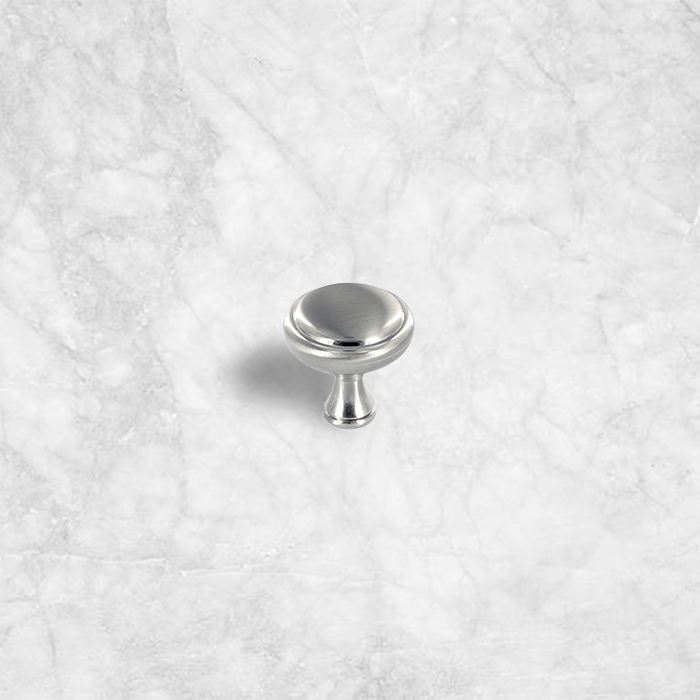 Traditional Metal Knob - 7903 - Brushed Nickel