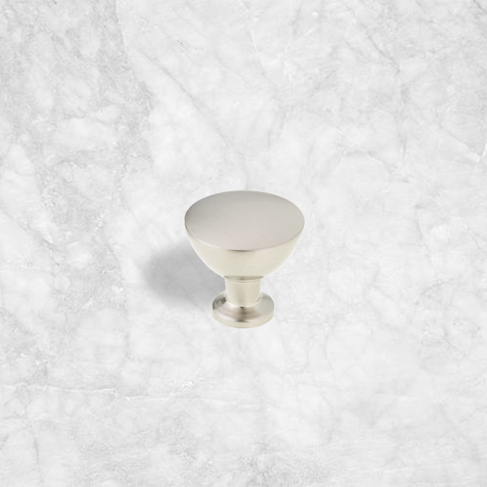 Modern Metal Knob - 8720 - Brushed Nickel