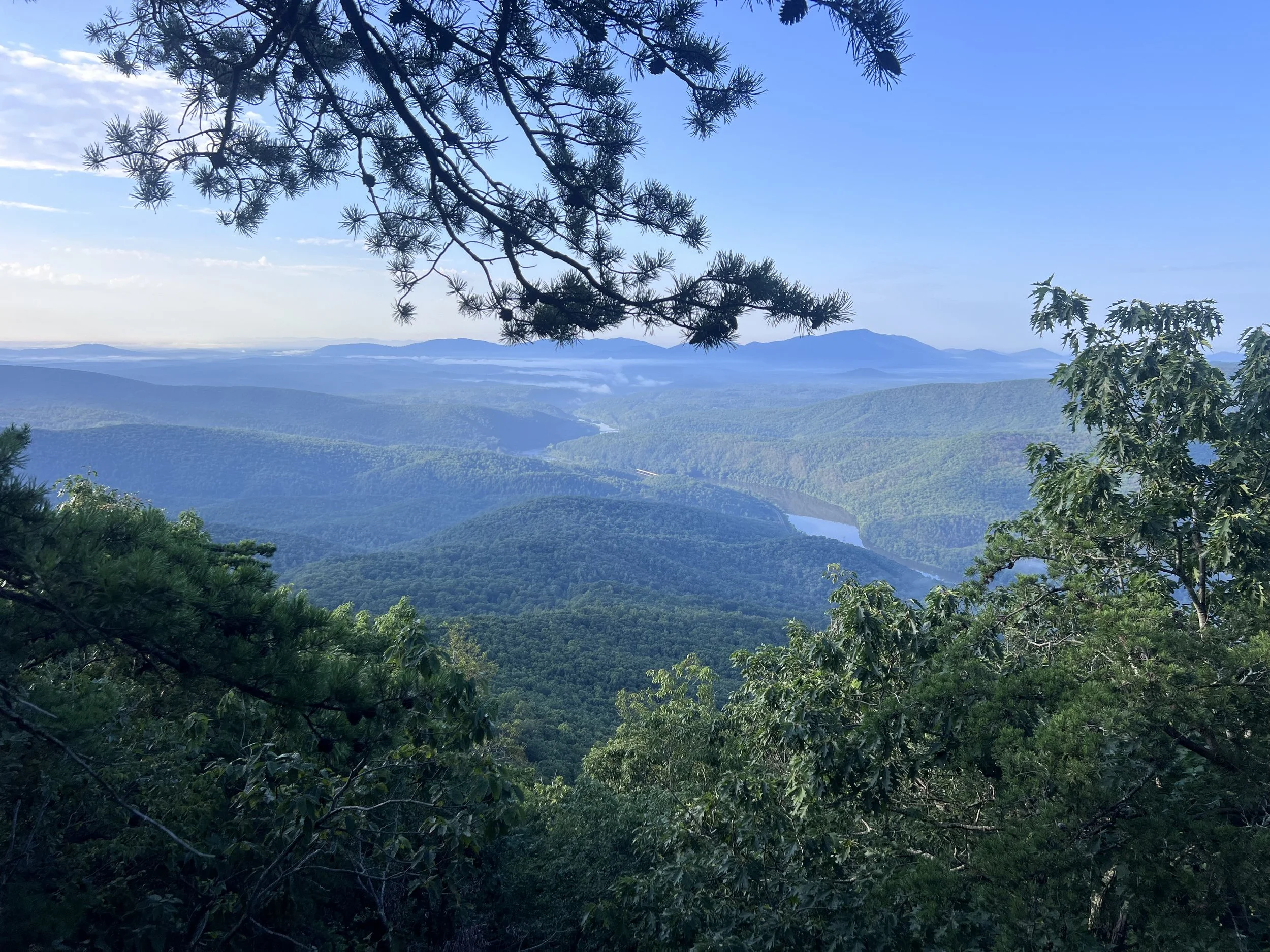 View of the James River