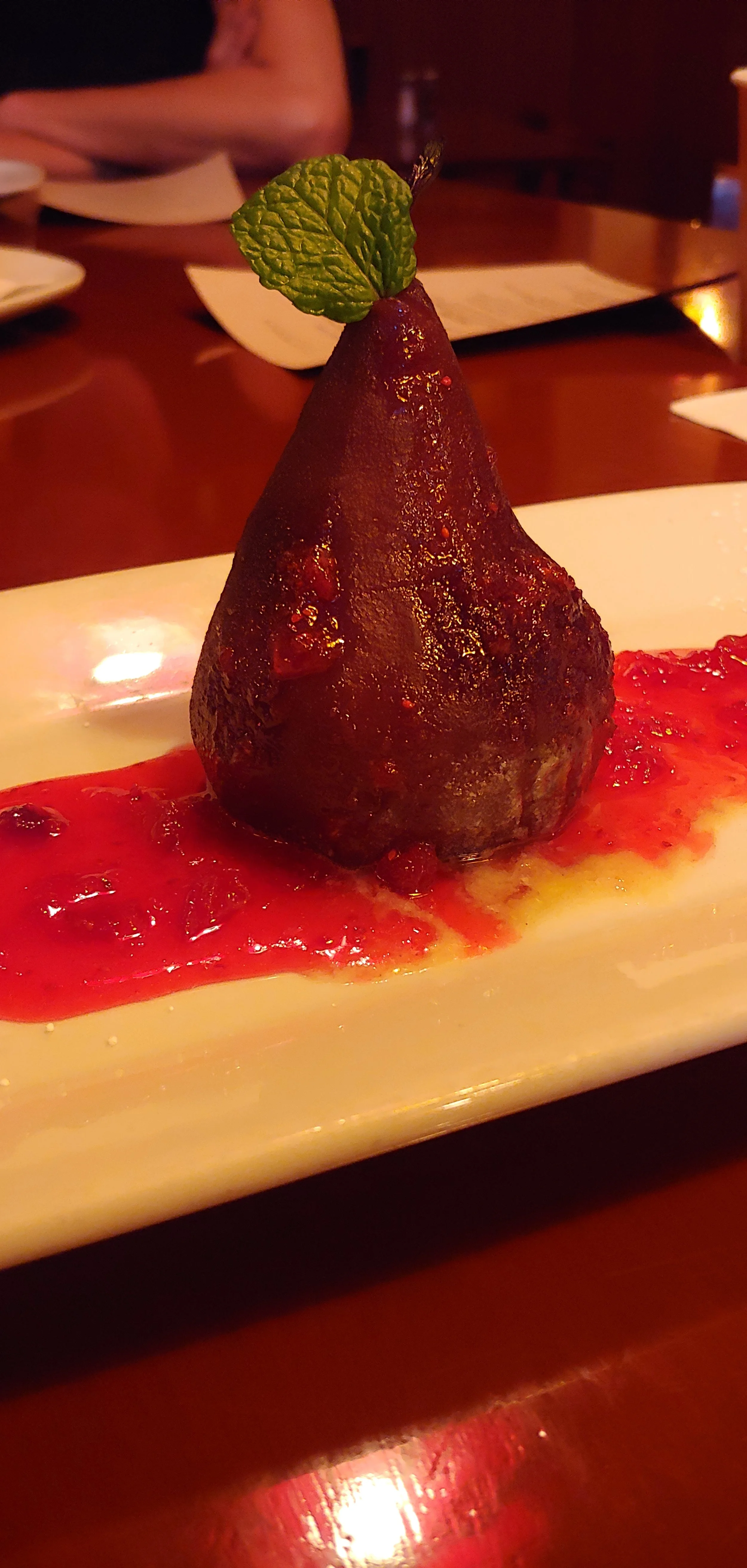 Braised pear