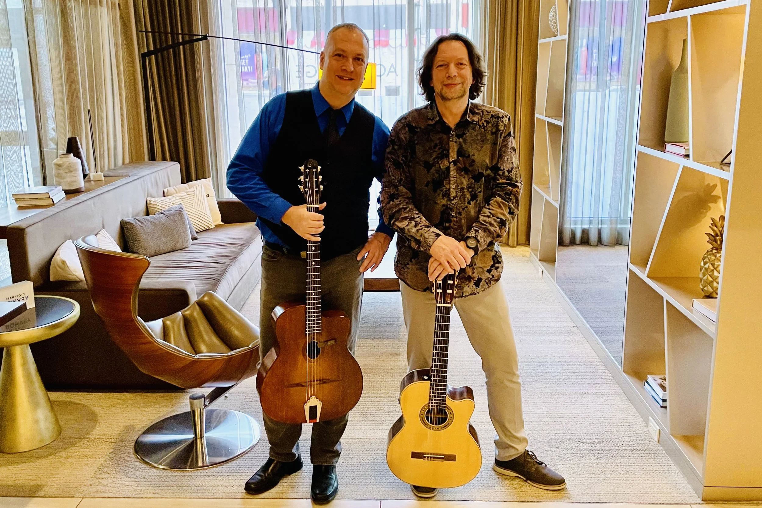 Pavel Jany and Dean Harrington