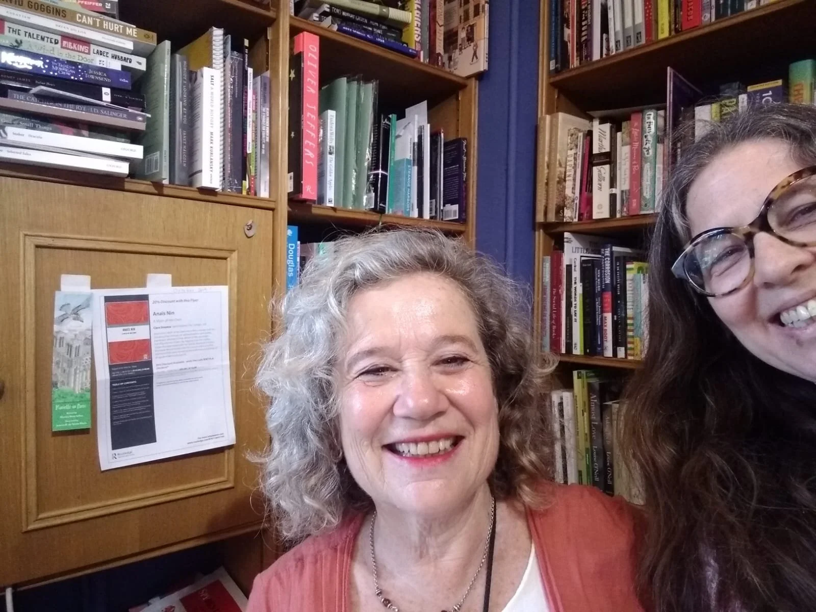 Nora Strejilevich and Penelope in the Red Wheelbarrow