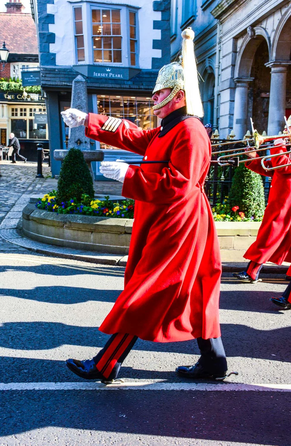  Changing of the Guard, Windsor Castle UK 