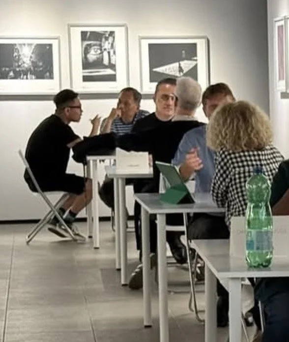 Portfolio Review with Emanuele Cucuzza ·  Image in Progress Magazine at the Lucie Foundation Athens - Portfolio Review with
