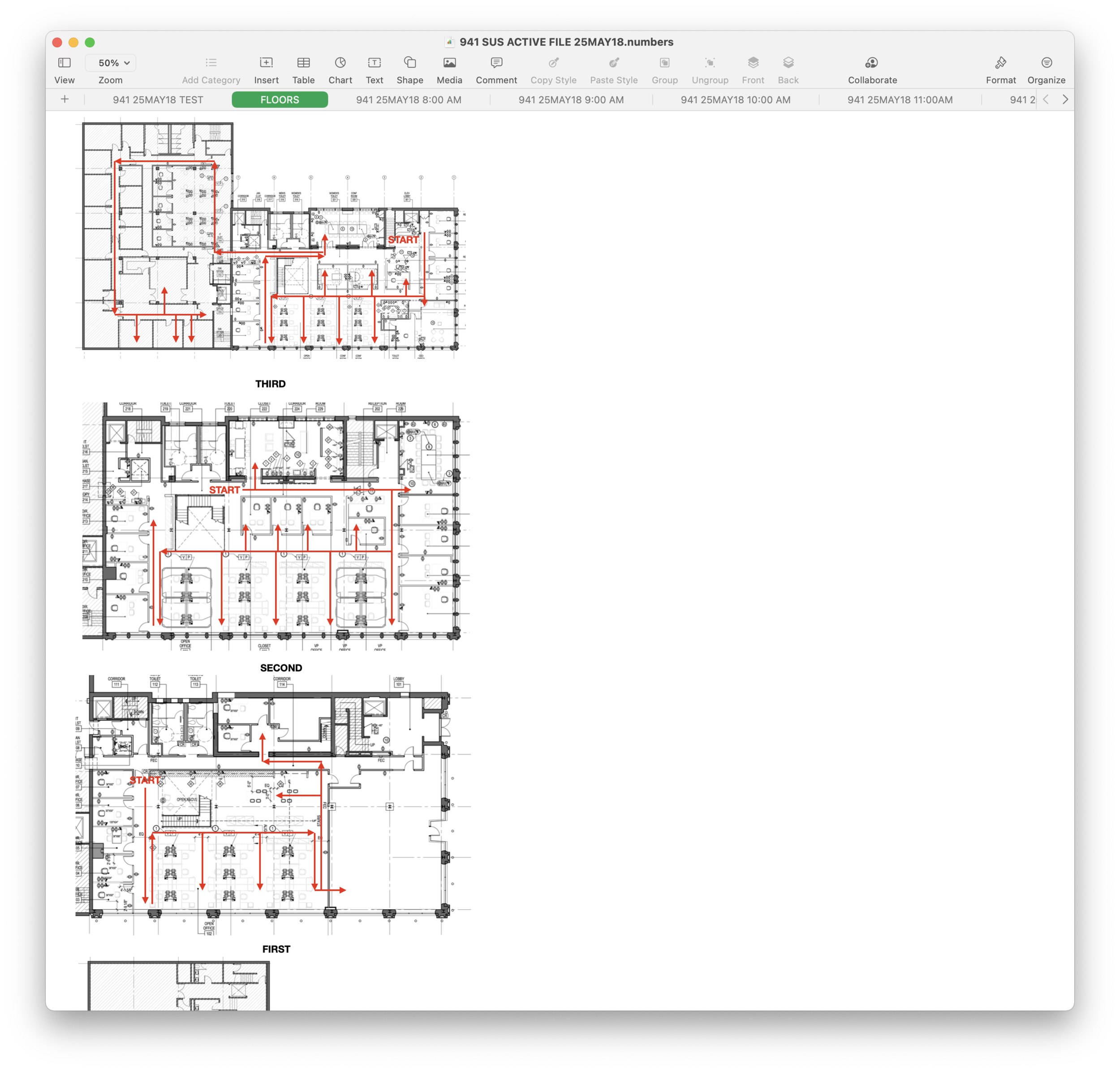 Observation Route Planning