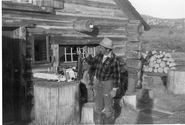 Emmett at the Cabin-1960