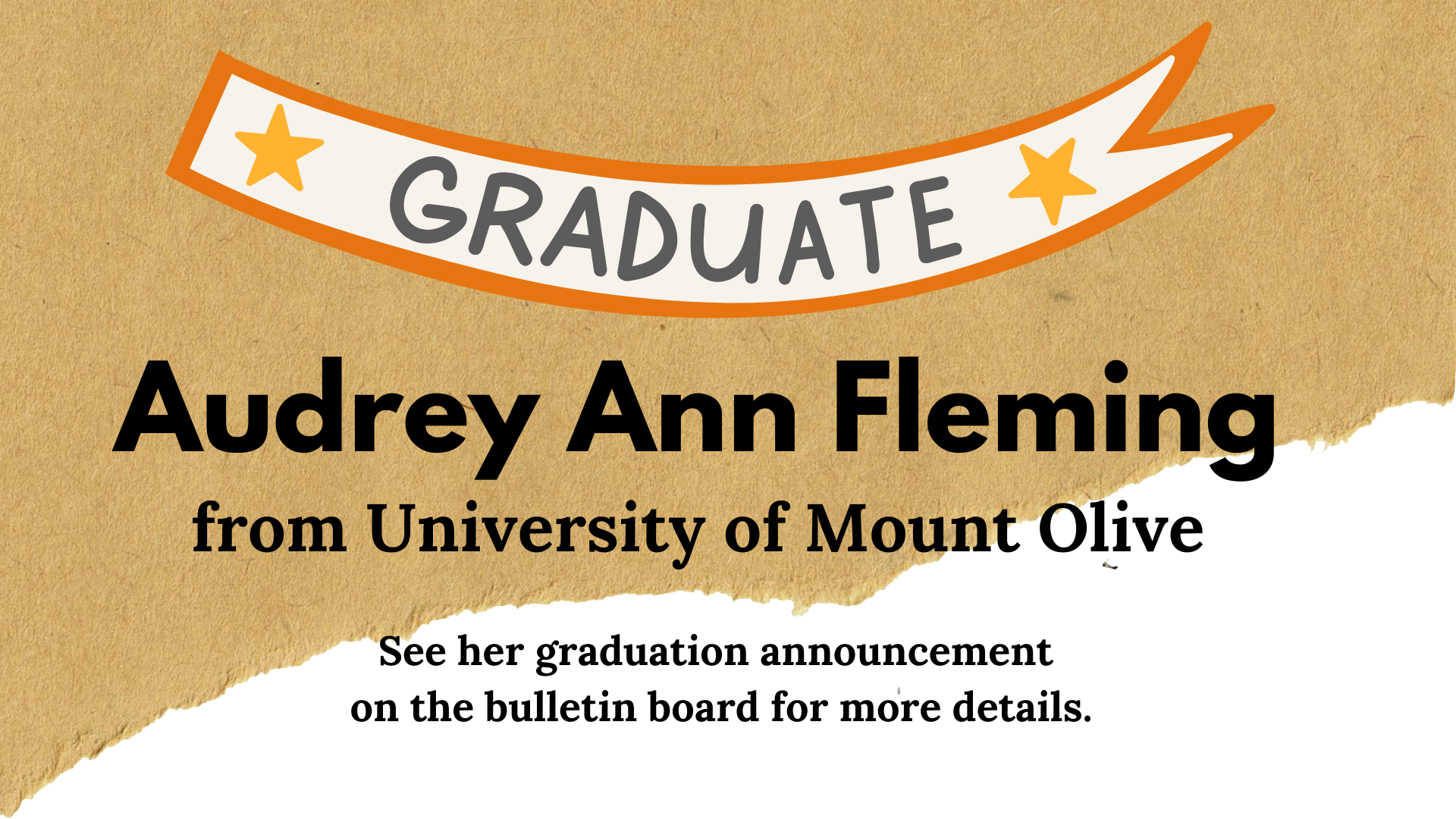 Congratulations, Graduate!!