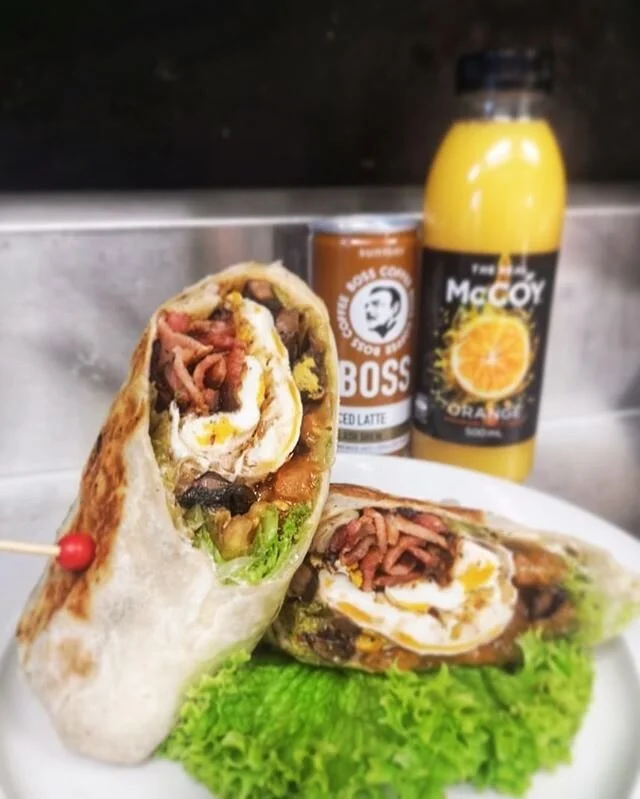 Made a regretful decision last night? We know the feeling and have the just cure for you.

Get your fill of bacon, egg, mushrooms, hash brown, salad and sauce and they might even call you back! Our new shameless brekky combo - a Walk of Shame (/strid
