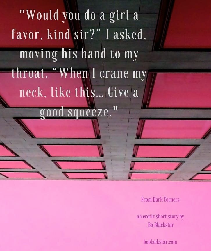 DARK CORNERS⠀
⠀
And that's only the first tantalizing encounter Patricia Winters has in this story. It gets a good deal more eldritch from there!⠀
⠀
Check out the sexy preview at https://boblackstar.com/short-stories, or pledge at https://www.patreon