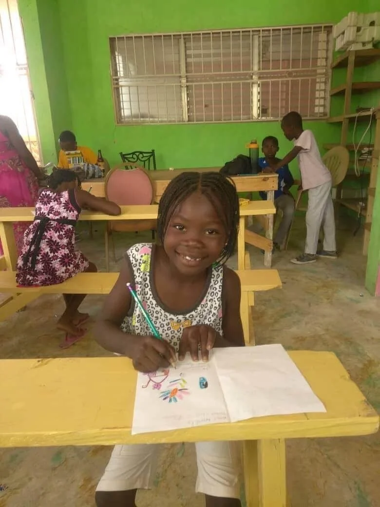  This child’s education was paid for by Hope Sewn’s sponsorship program 