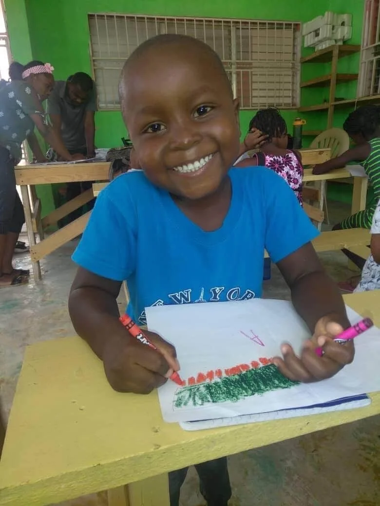  This child’s education was paid for by Hope Sewn’s sponsorship program 