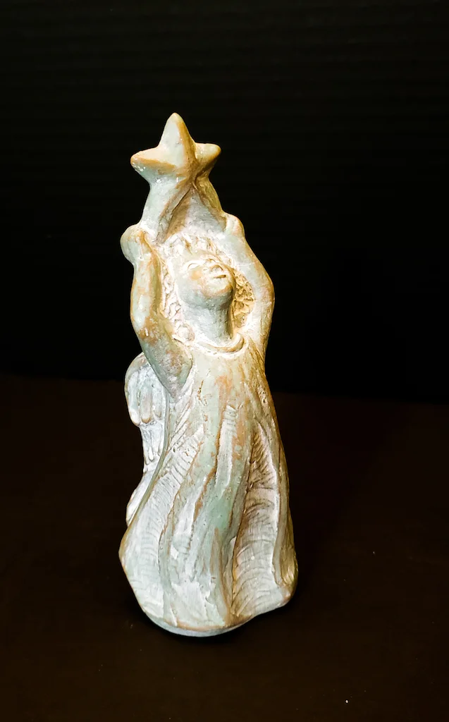Isabel Bloom Angel With Star Statue