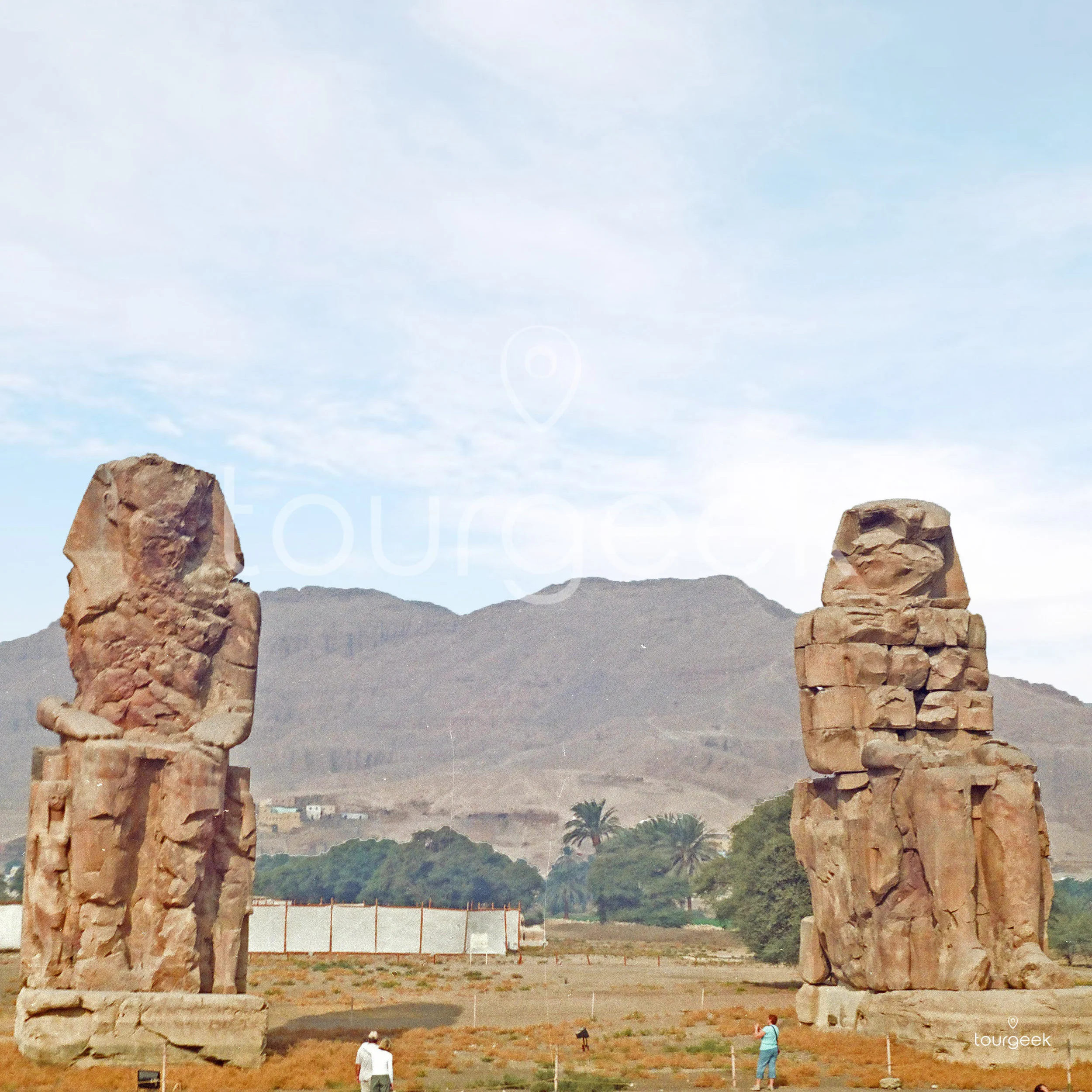 Colossi of Memnon, Egypt