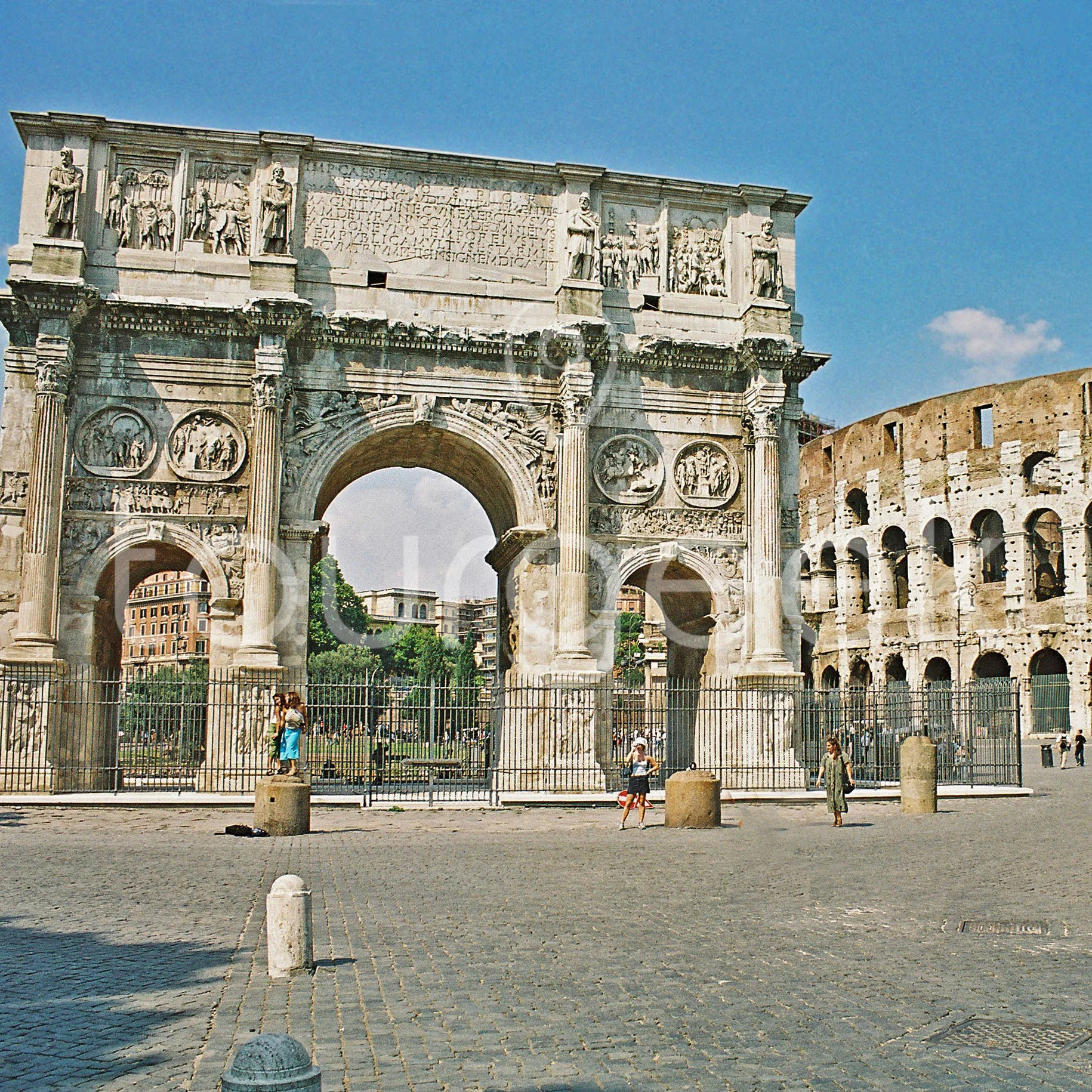 Arch of Constantine, Rome
