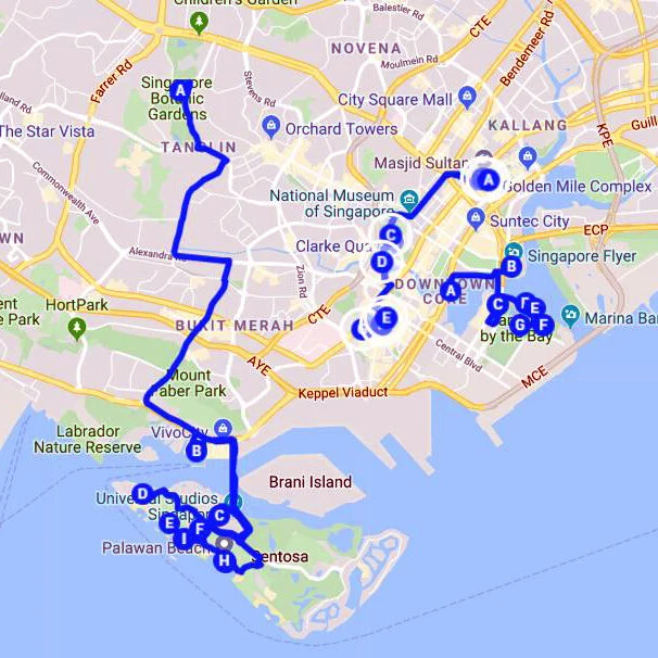 3-Day Singapore Walking Guide — tourgeek