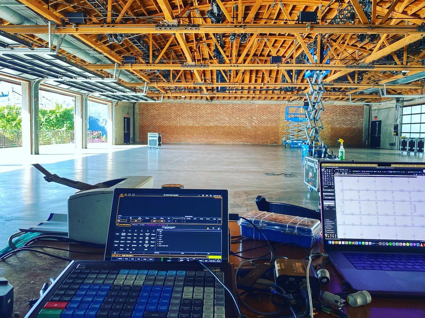 At City Market Social House today working on a sales install of Ayrton Diablos for one of our partners VOX Productions.  From system design, to sales to install Preston Productions is a one stop shop for all your production needs. @ayrtondigital