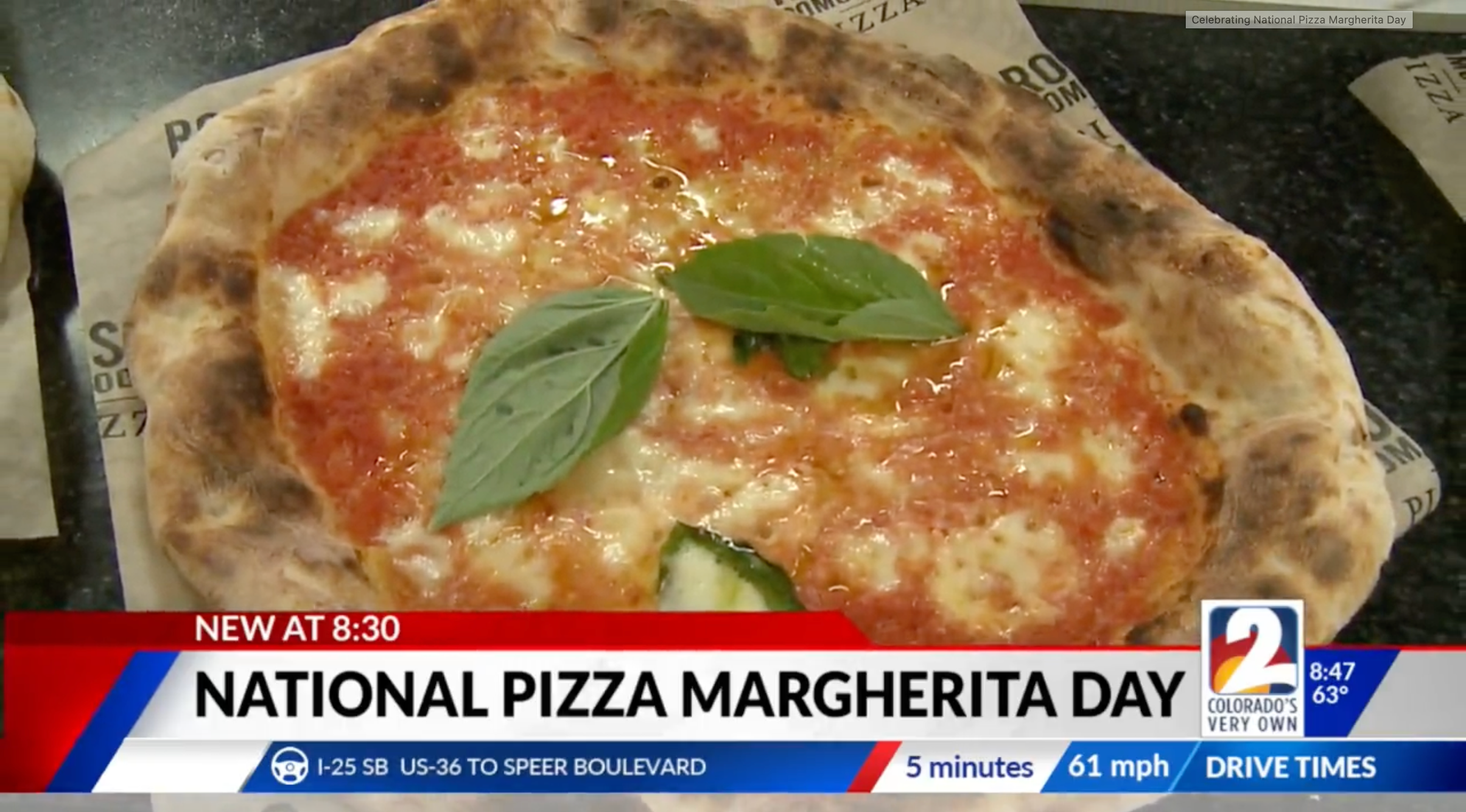Celebrating National Pizza Margherita Day