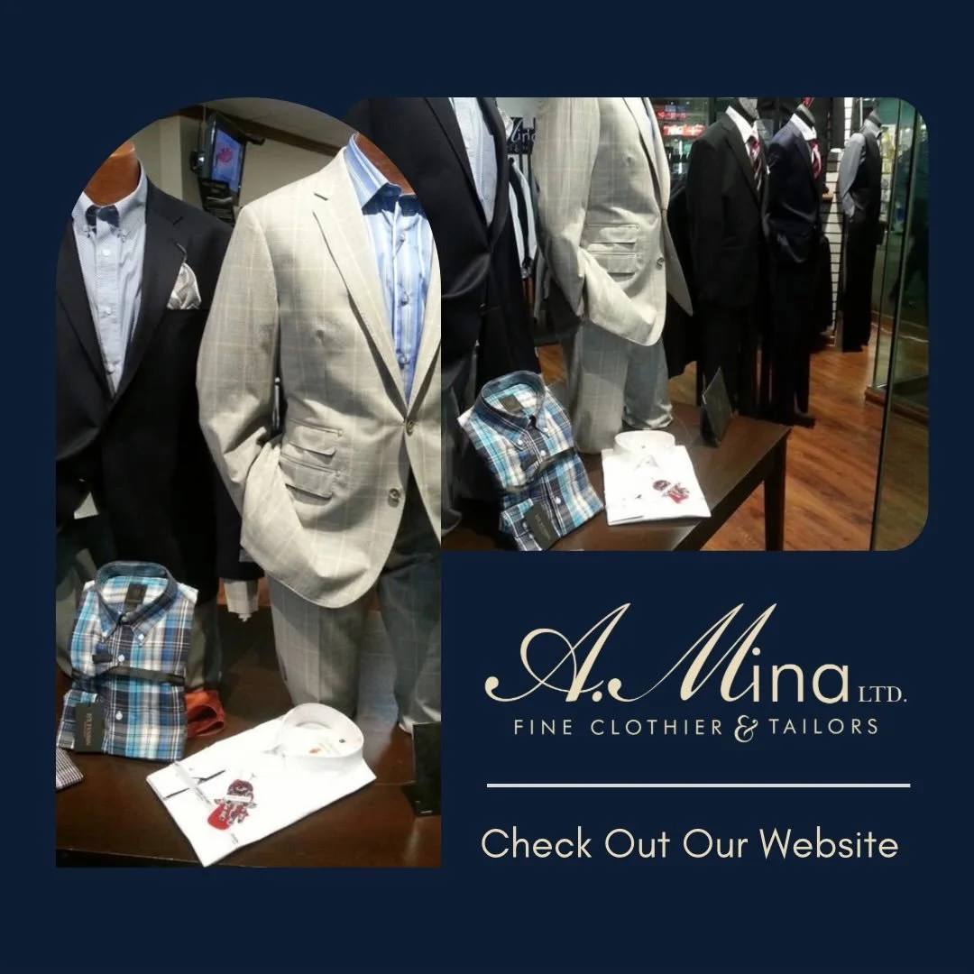 A. Mina Fine Clothier &amp; Tailors Indianapolis has proudly served those who want to look their best since 1998. #CustomSuits #MensWear

https://www.minaclothier.com