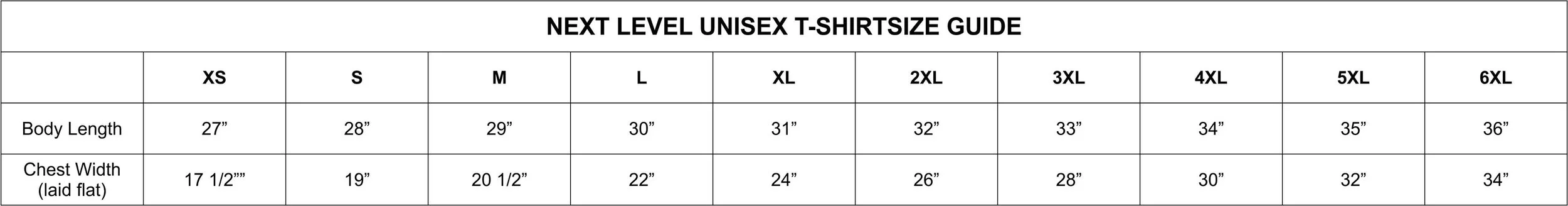 UNISEX T-SHIRT SIZE CHART.jpg