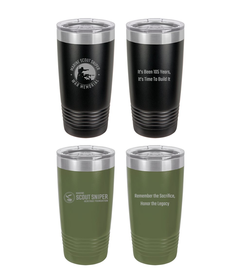 SCOUT SNIPER HERITAGE FOUNDATION 20 OZ INSULATED TUMBLER image