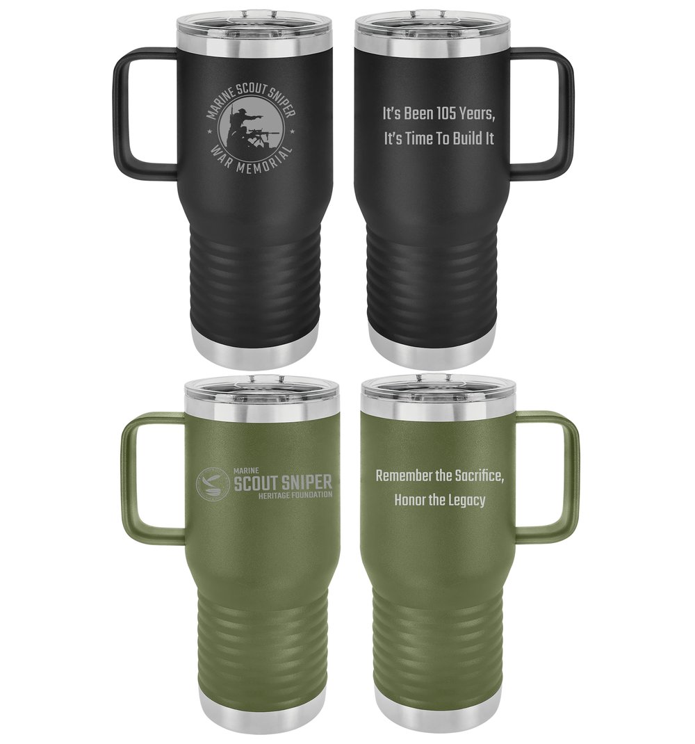 SCOUT SNIPER HERITAGE FOUNDATION 20 OZ INSULATED TRAVEL TUMBLER image