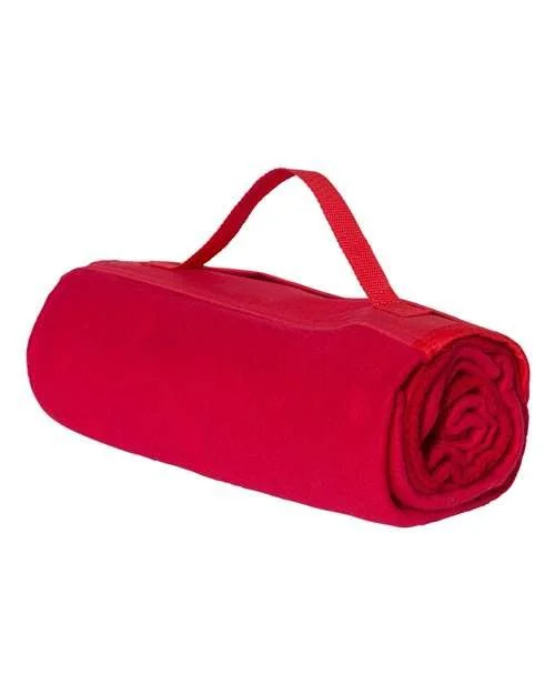 rolled stadium blanket red.jpg