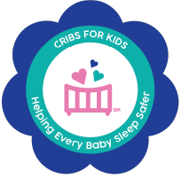 Safe Sleep Ambassador Badge from Cribs for Kids