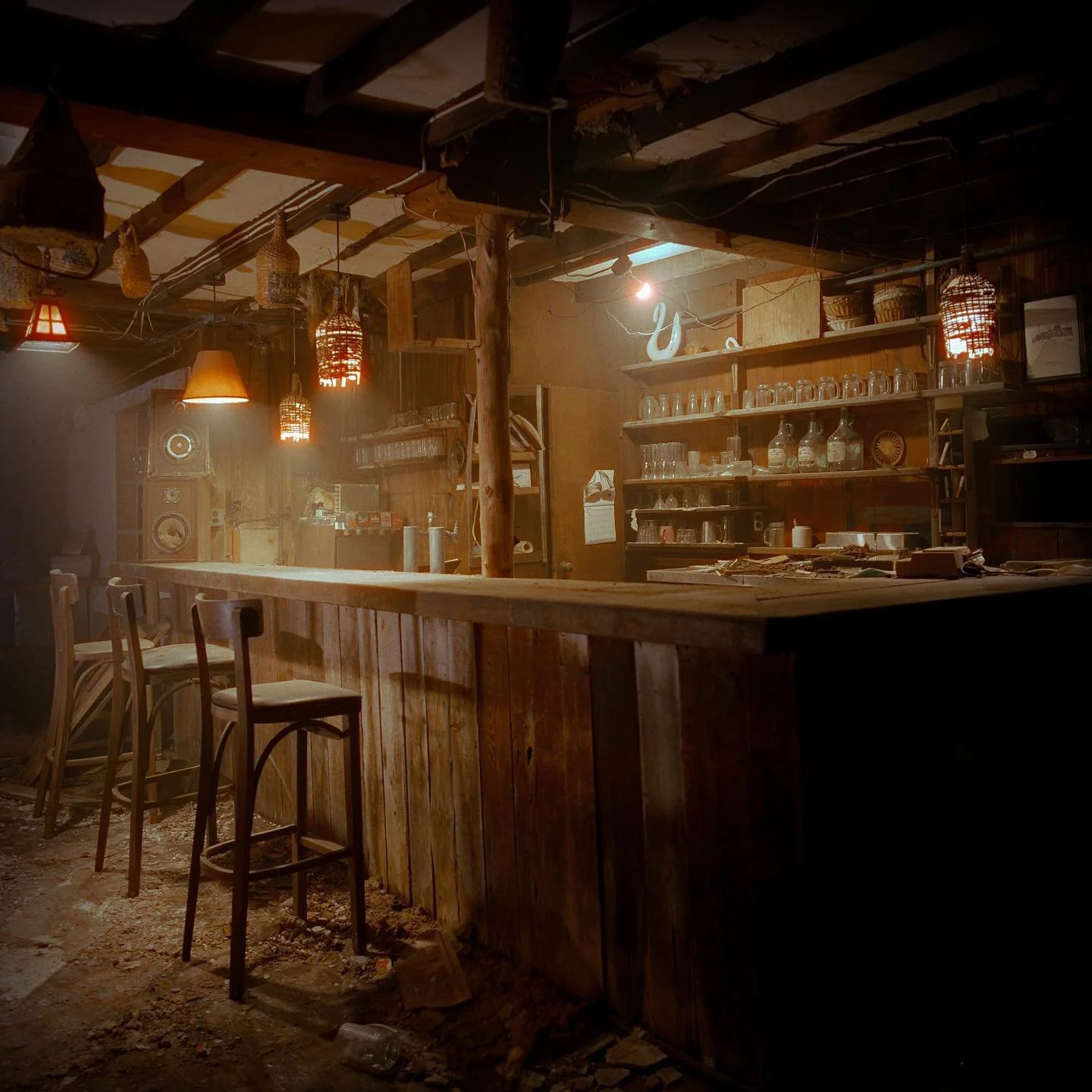 Snapshots of a Provincetown fish house trapped in the 1980s