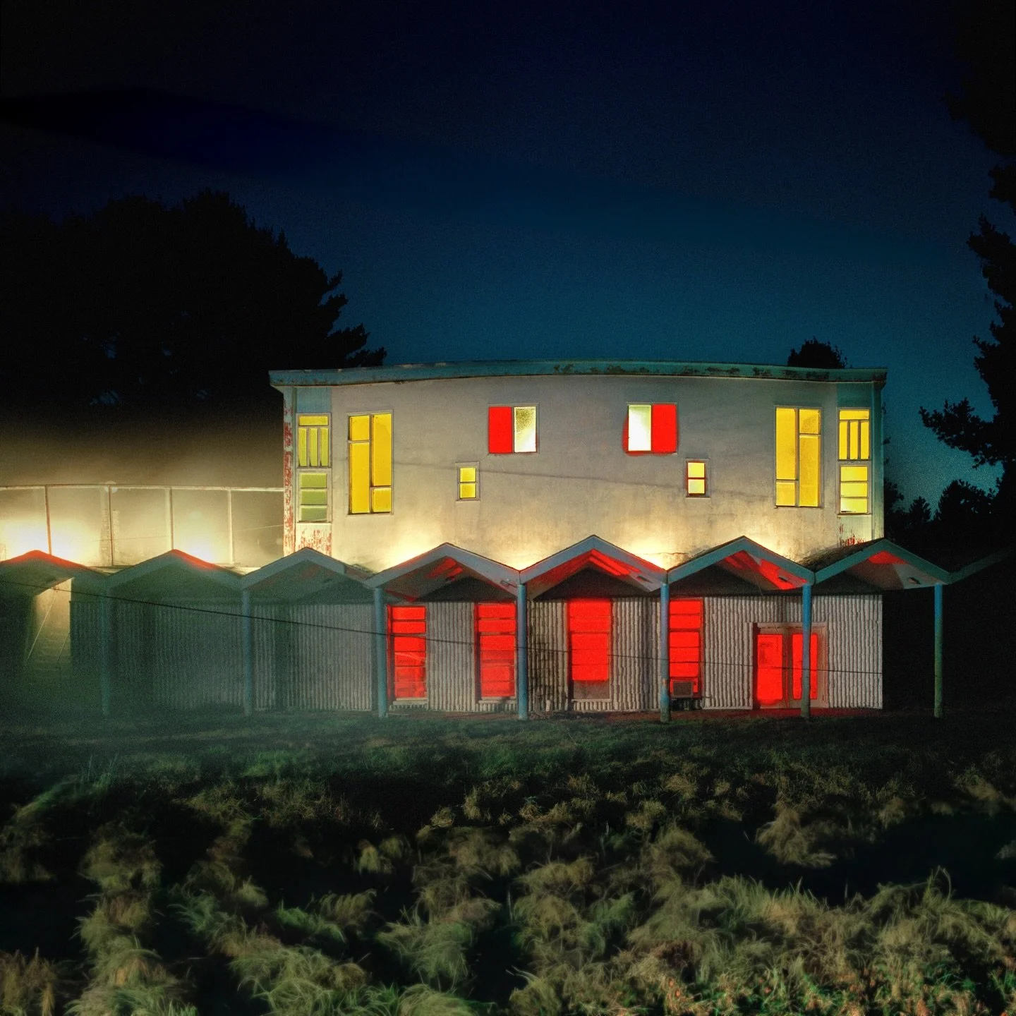 The Polonaise Room at The Valley View House, Kenoza Lake, NY. Formerly promoted as &ldquo;the largest Polish-American resort in the East,&rdquo; the site now serves as a summer camp. The nightclub has been heavily renovated since these images were ca