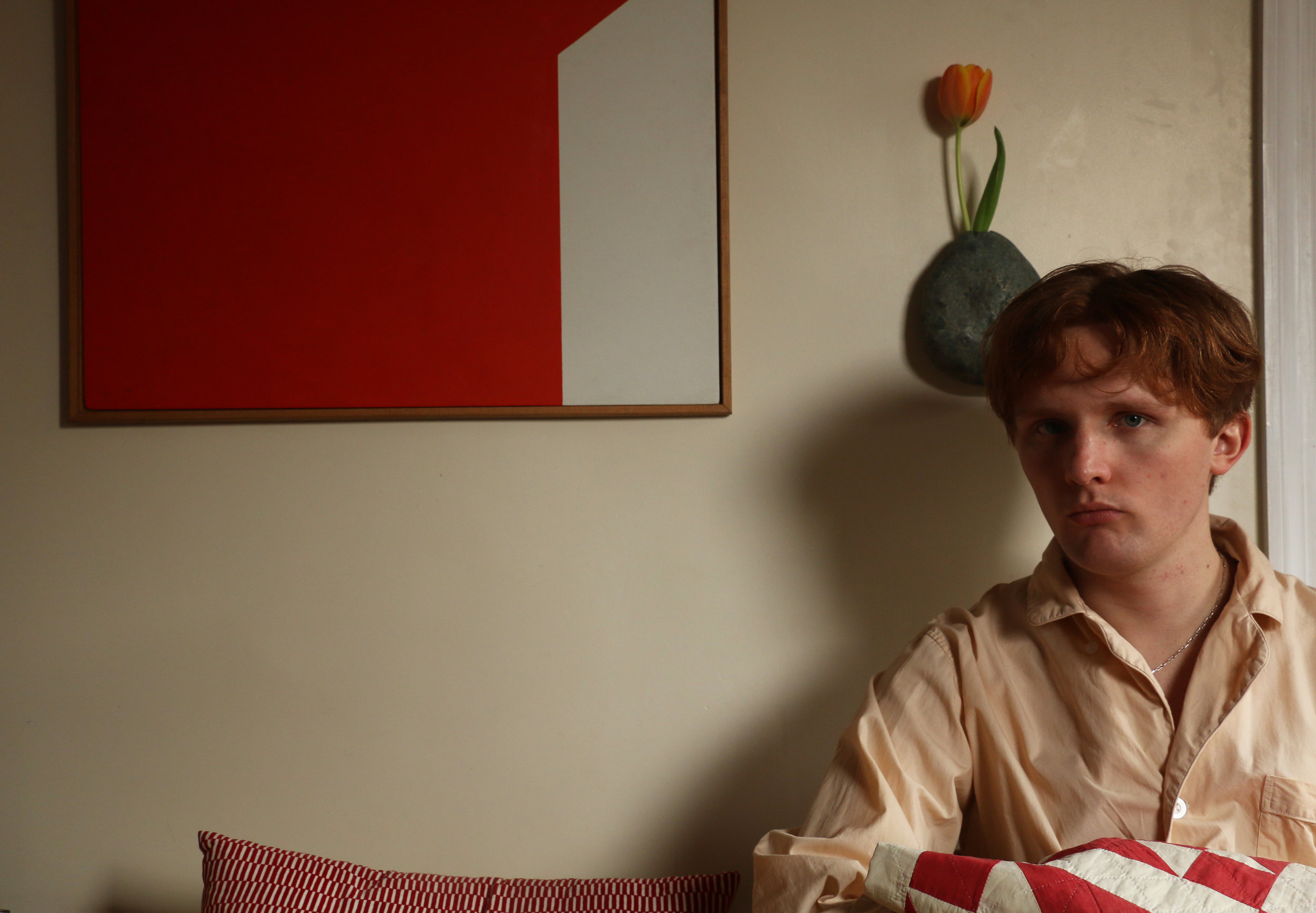 Owen in Red, 2019.