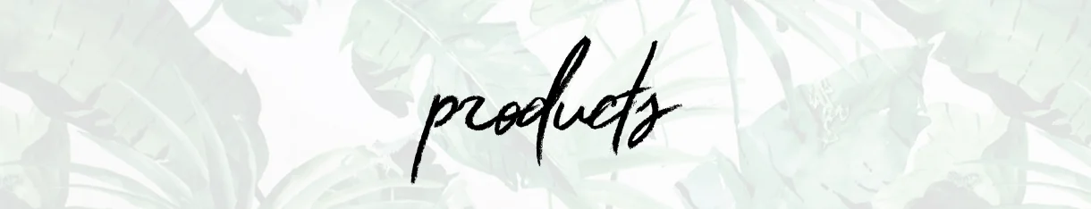 Products banner