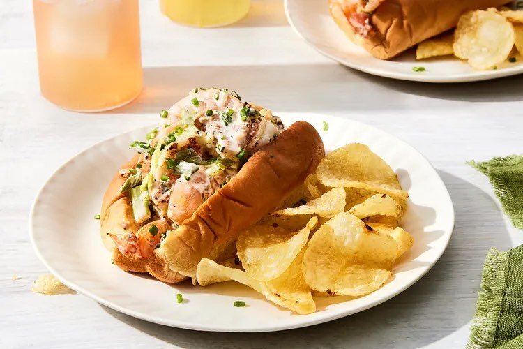 Eating these grilled &amp; chilled shrimp rolls all summer long. They&rsquo;re best when made ahead, there&rsquo;s no stove involved, and shrimp is more affordable than lobster. Win win. Link in my bio for the recipe @food52 now! 

Photo @rockyluten 