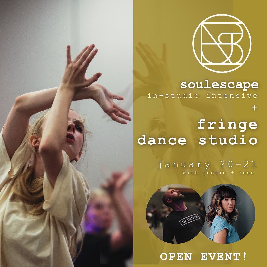 We have such an exciting opportunity coming up at our studio! 

@soulescape will be hosting a 2-day intensive for advanced/pre-pro dancers ages 10 &amp; up on Saturday, January 20 and Sunday, January 21.

@roseyager &amp; @jgiles11 are going to be te