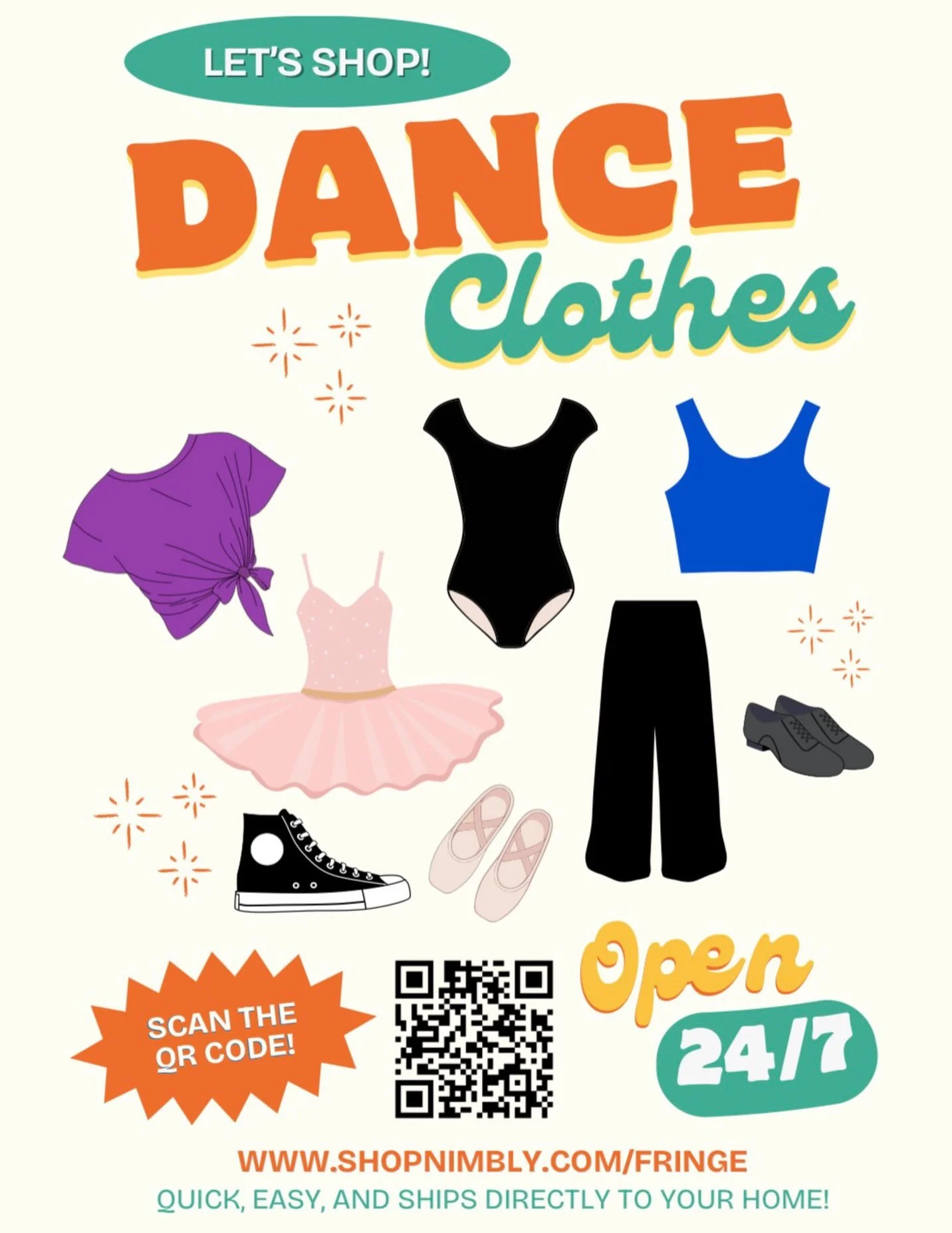 🩵✨ Wondering what to wear to dance class?

We&rsquo;ve got resources available in the studio to help! Families can find this exact flyer copy on the back table &amp; on the lobby board with information on appropriate attire for each class, as well a