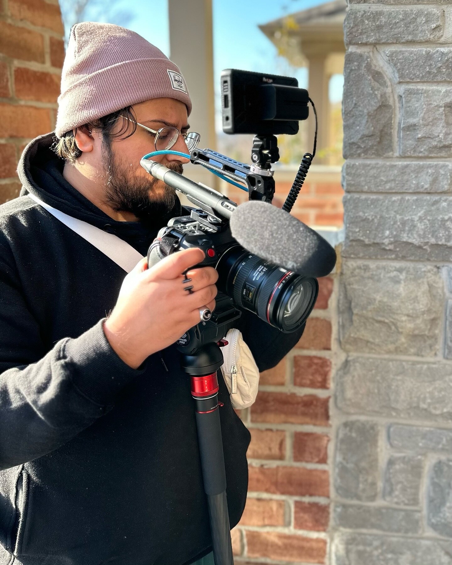 I typically don&rsquo;t post any pictures of me (especially while working), so I&rsquo;m always super thankful when someone else does. 

This is my &ldquo;I&rsquo;m getting the shot&rdquo; look. 

Photo creds: @aliraza_rashid