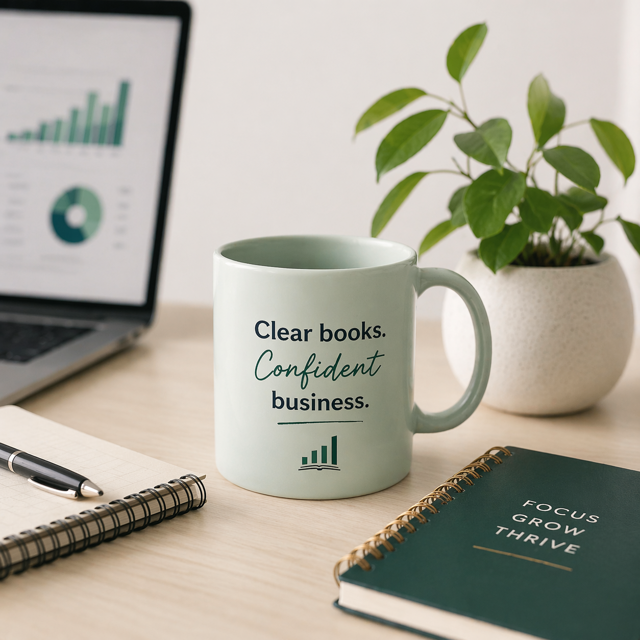 Bookkeeping isn't expensive. Fixing chaos is.