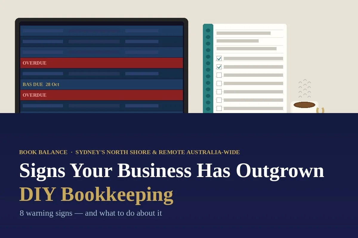 Signs Your Business Has Outgrown DIY Bookkeeping