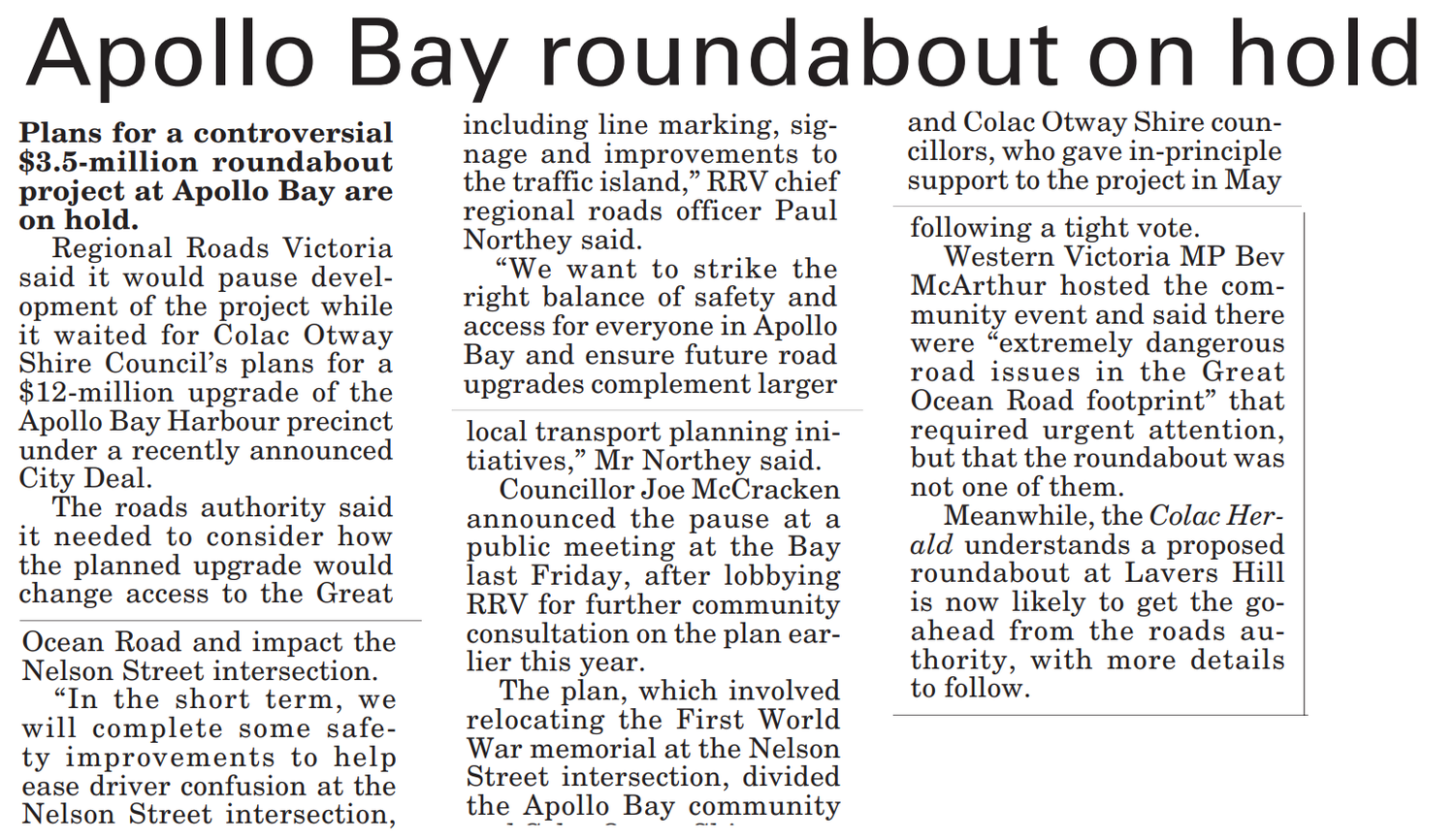Apollo+Bay+roundabout+on+hold.png
