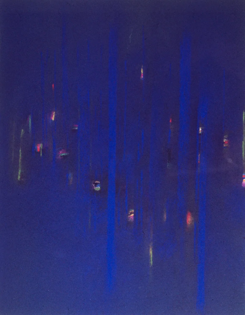 Title Unknown, 1970s - pastel on paper, dimensions unknown.