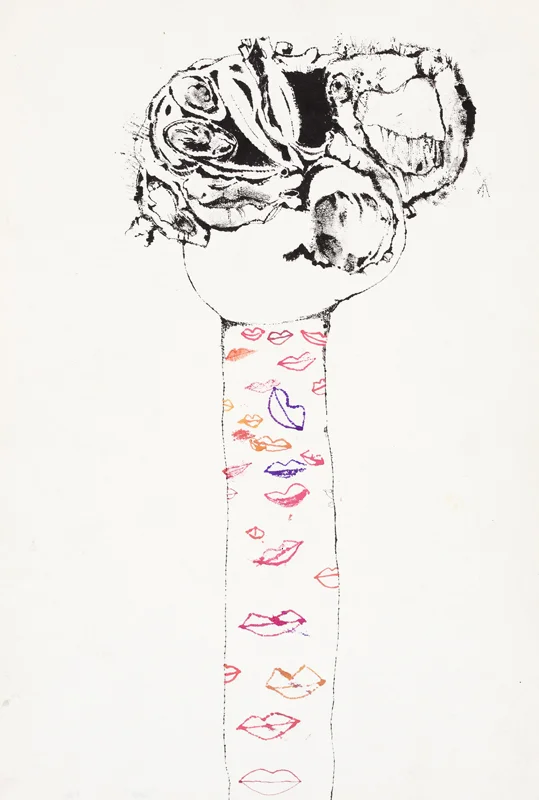 Love, 1962 - media unknown 41 x 28 cm.