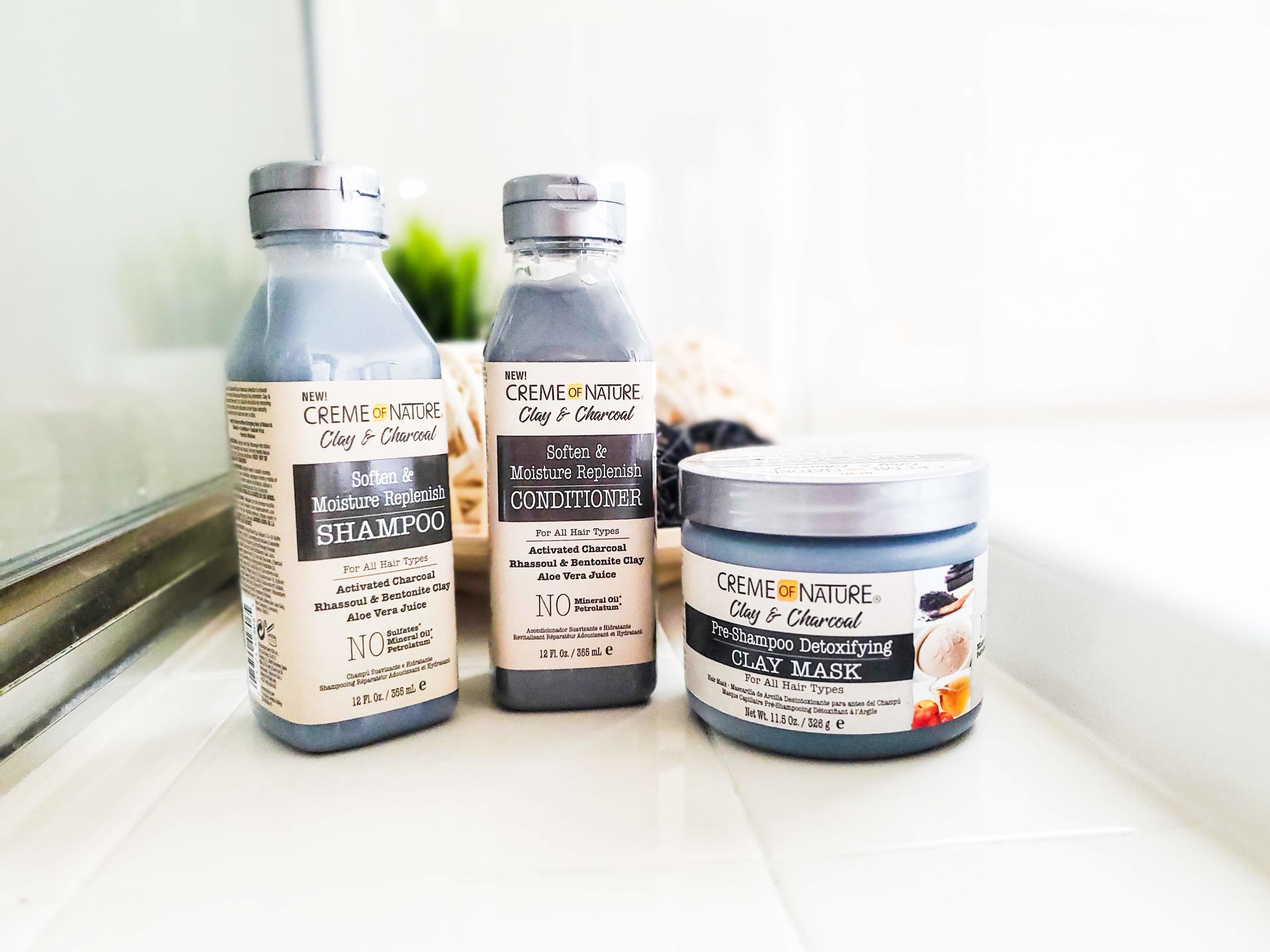 Creme of Nature's Clay & Charcoal Collection: The Good and Bad Review —  Naturally Shauniece