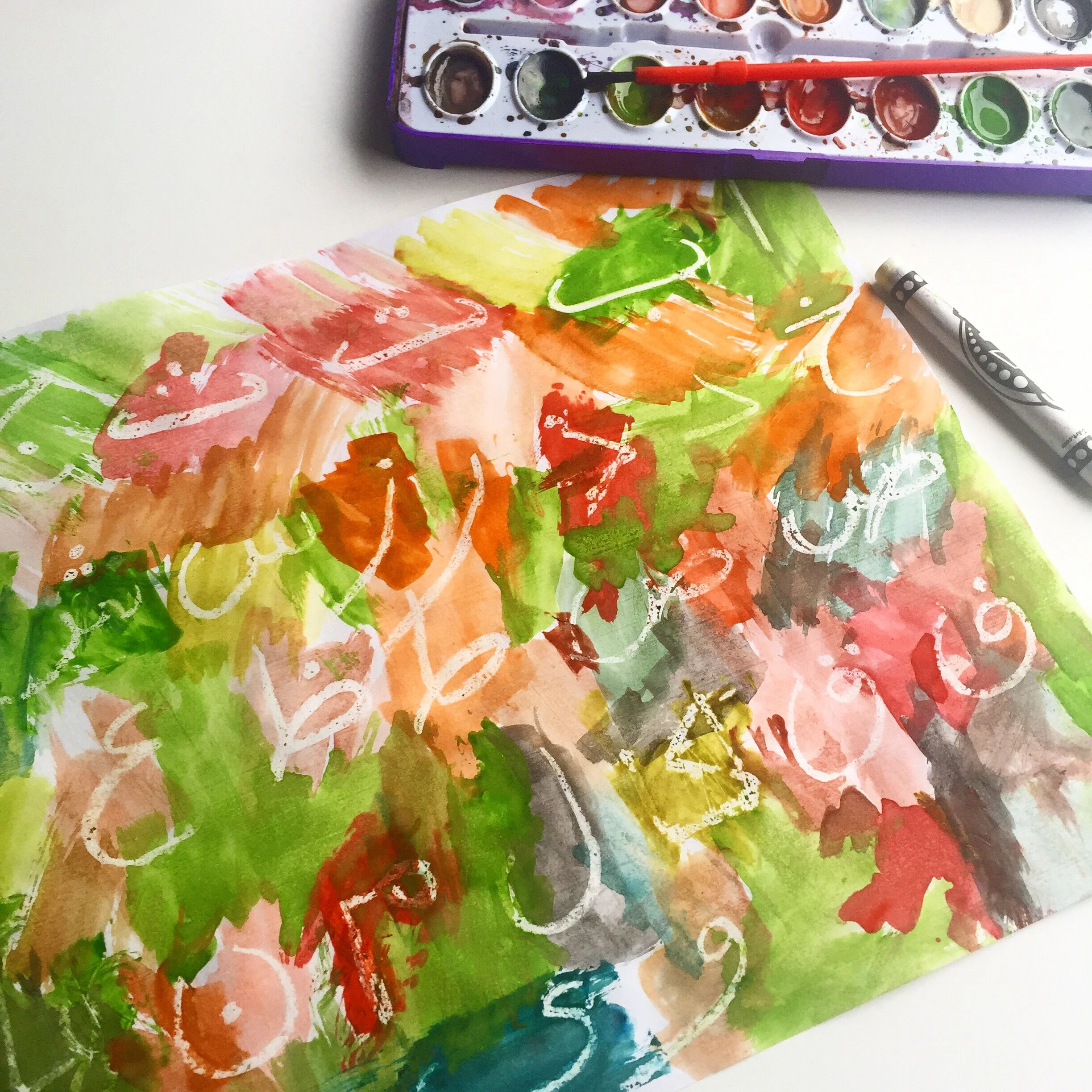 Arabic Alphabet Reveal 