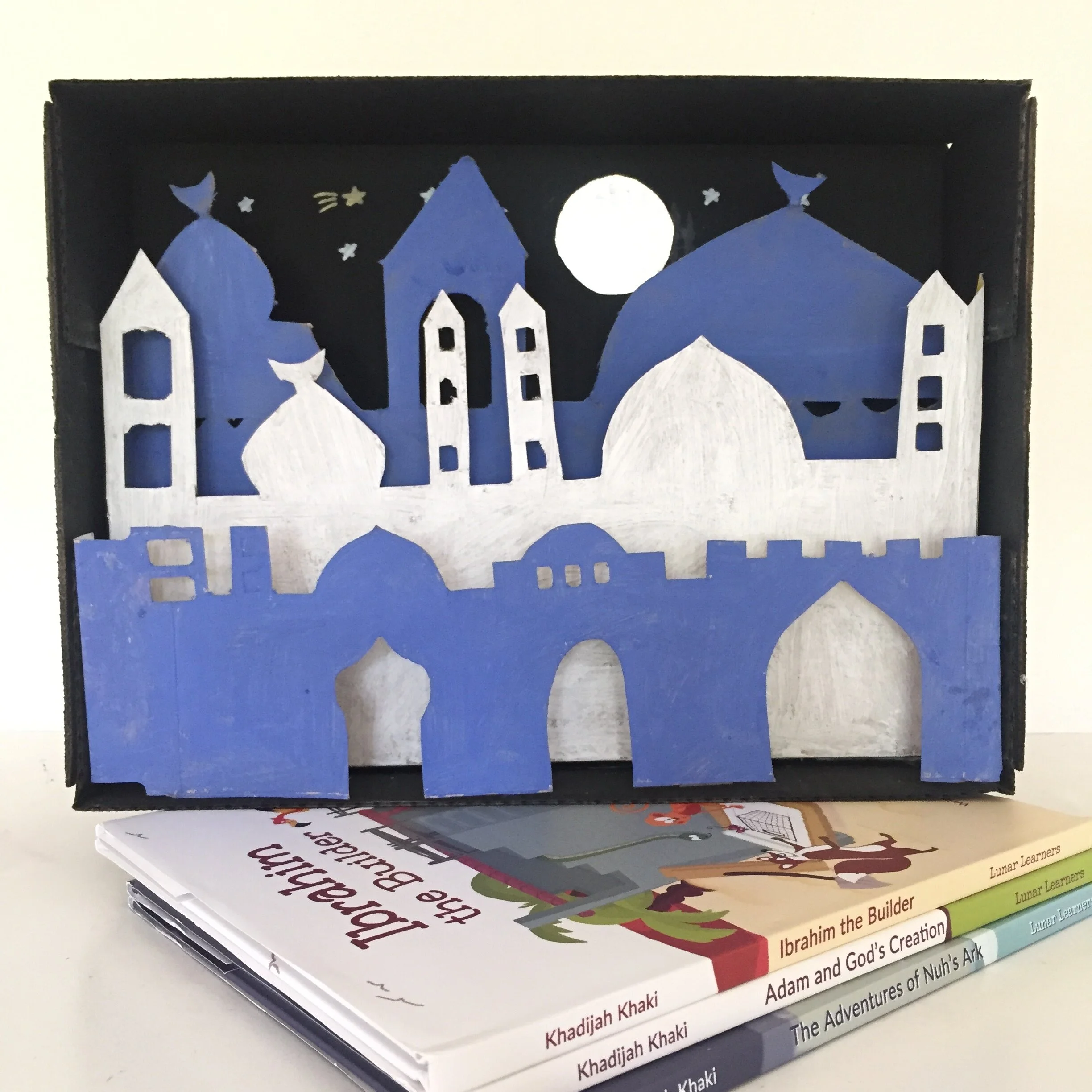 Cardboard Cityscape Craft