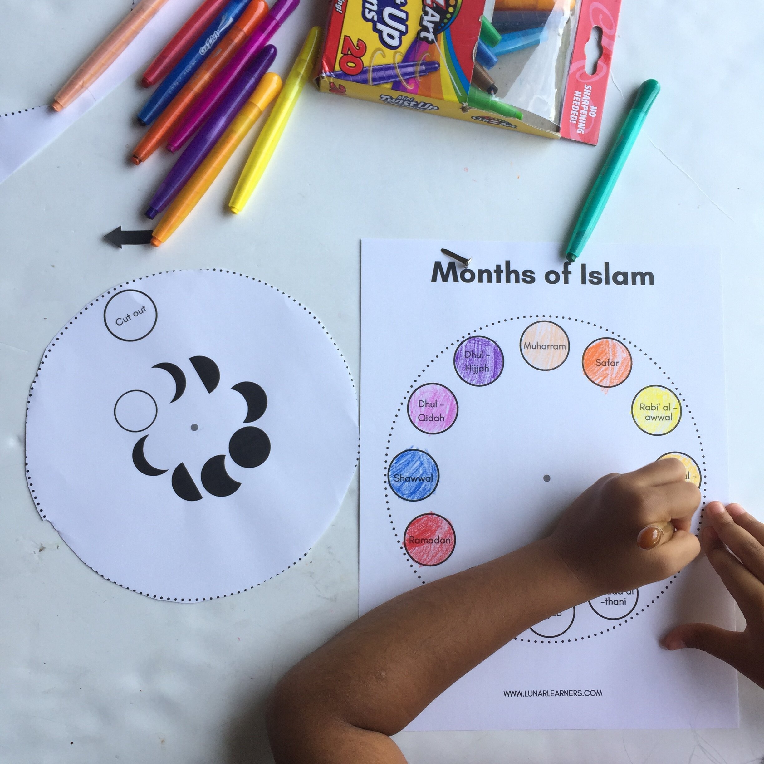 Months of Islam FREE Printable