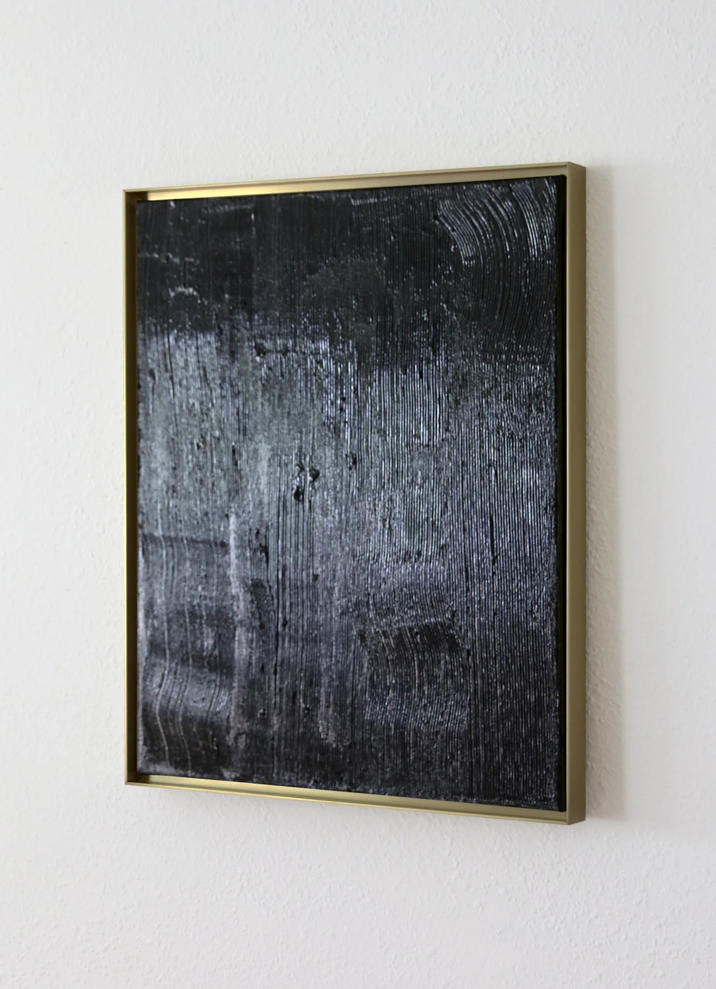 Lines I, Black, 16 x 20