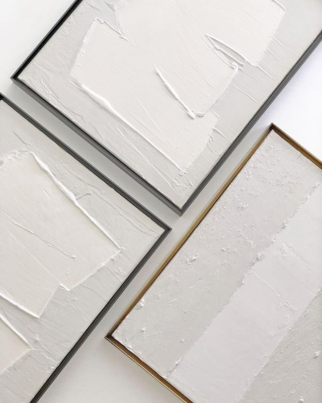 Just a couple of 16 x 20s that were so major they didn&rsquo;t even have time to make it on the site before they were snatched up 🙌🏼. Something about ivory these days! Also the darker brass frame is an option we will be offering soon. And by soon i