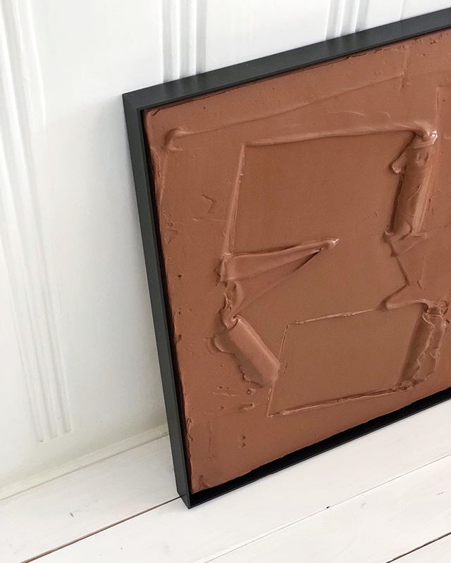 That&rsquo;s some yummy looking depth. 🤷🏼&zwj;♀️ I don&rsquo;t know, it&rsquo;s Thursday! 16 x 20 Free Form in what I&rsquo;m trademarking as The Holly Collective orange/tan!