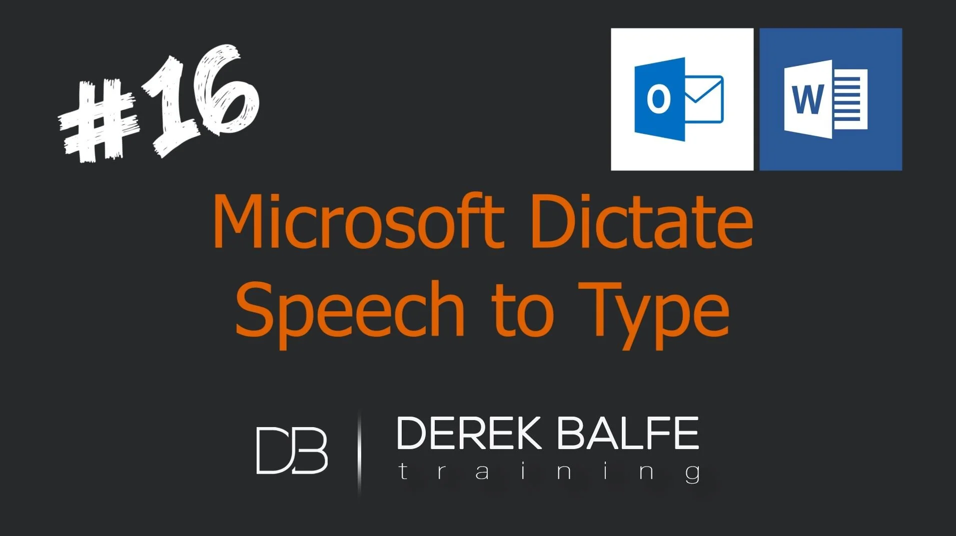 #016 - Microsoft Dictate - Speech to Text
