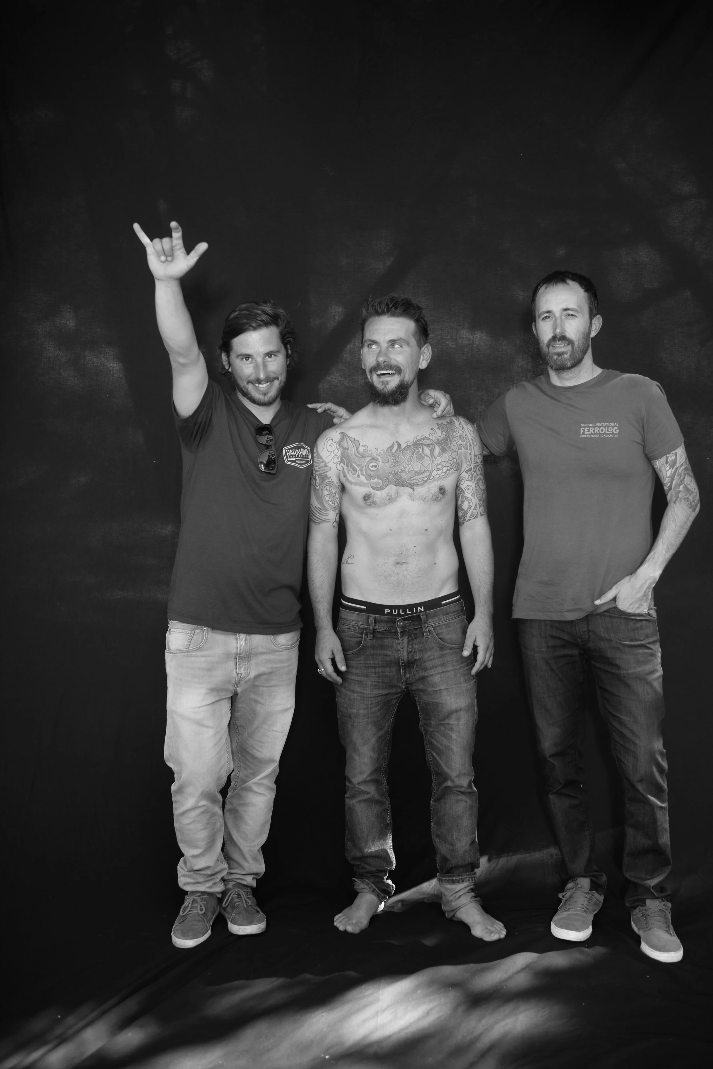 Pablo, Remi y Carlos