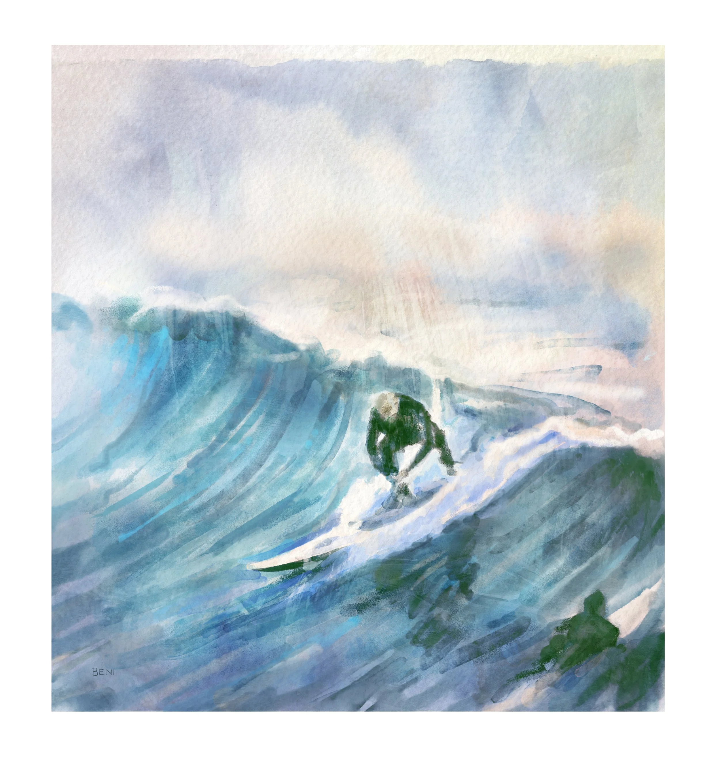 Las acuarelas de Beni